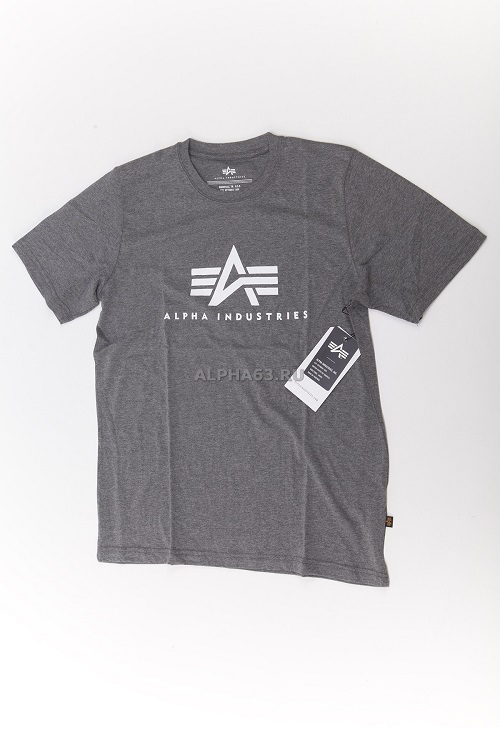  "Basic Logo" medium charcoal heather