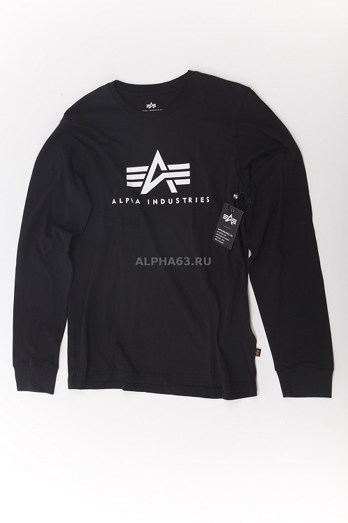  "Basic Logo"Long Sleeve black