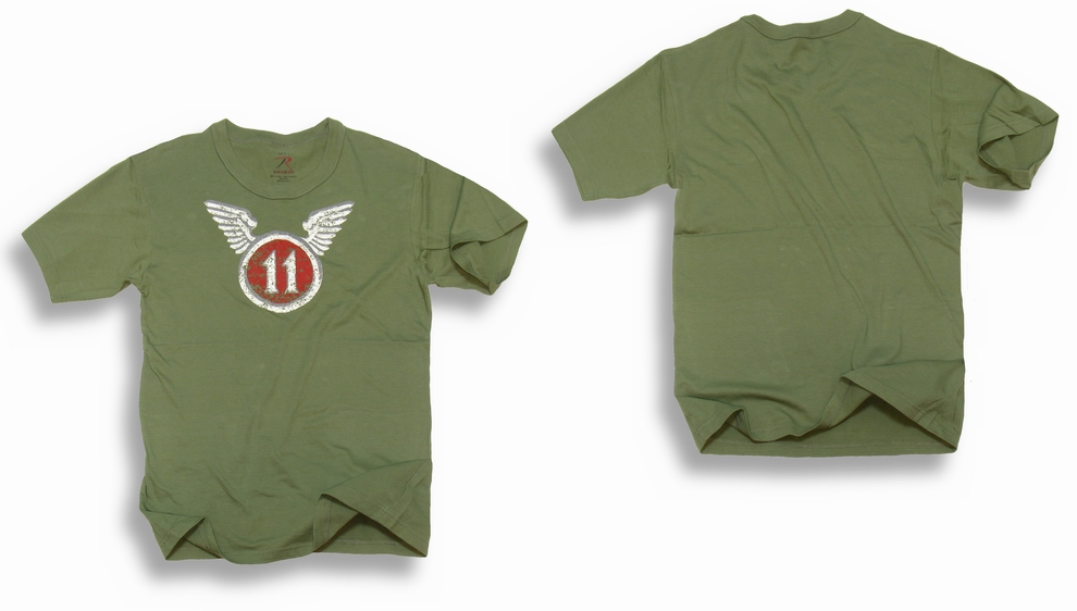  Vintage "11Th Airborne" O.D.