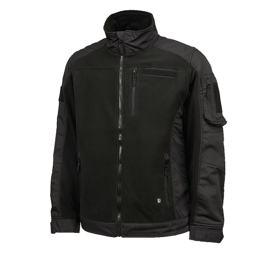  Fleecejacket ripstop black