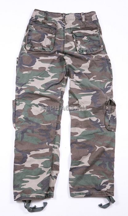  Airborne Vintage Trousers Woodland