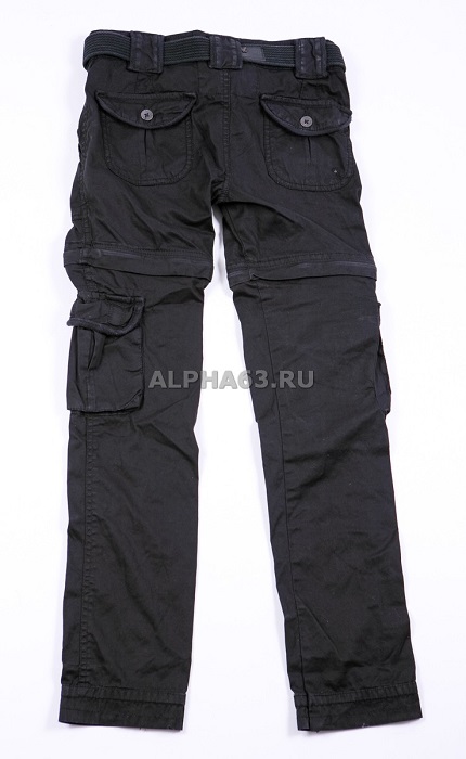   Ladies Trekking Premium Vintage Trousers Schwarz