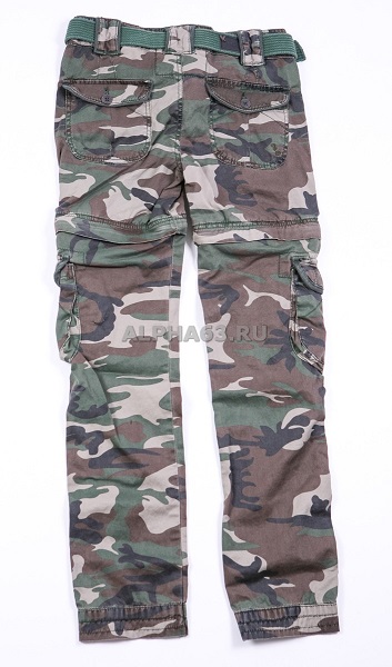   Ladies Trekking Premium Vintage Trousers Woodland