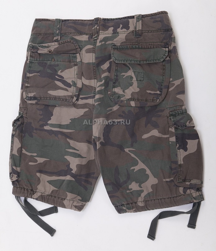  Airborne Vintage Shorts woodland