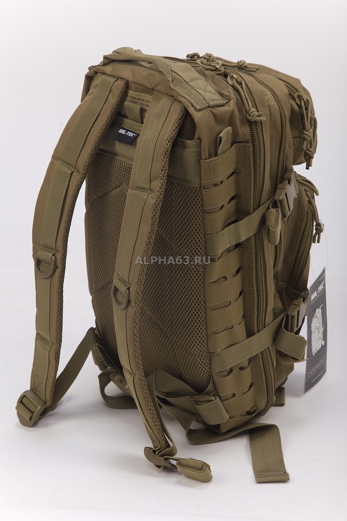  US ASSAULT PACK SM Laser Cut coyote