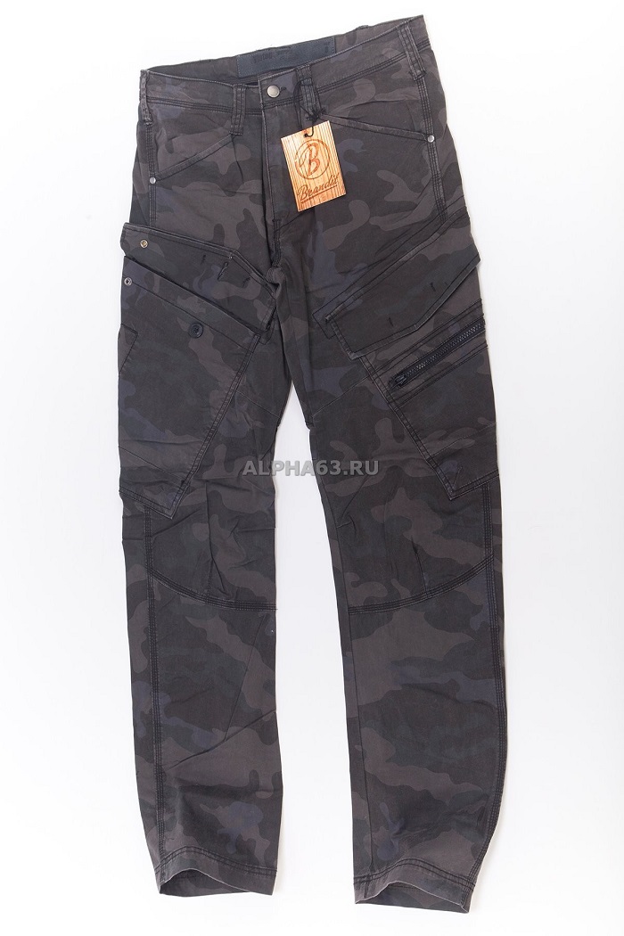  Adven Trouser slim fit Darkcamo