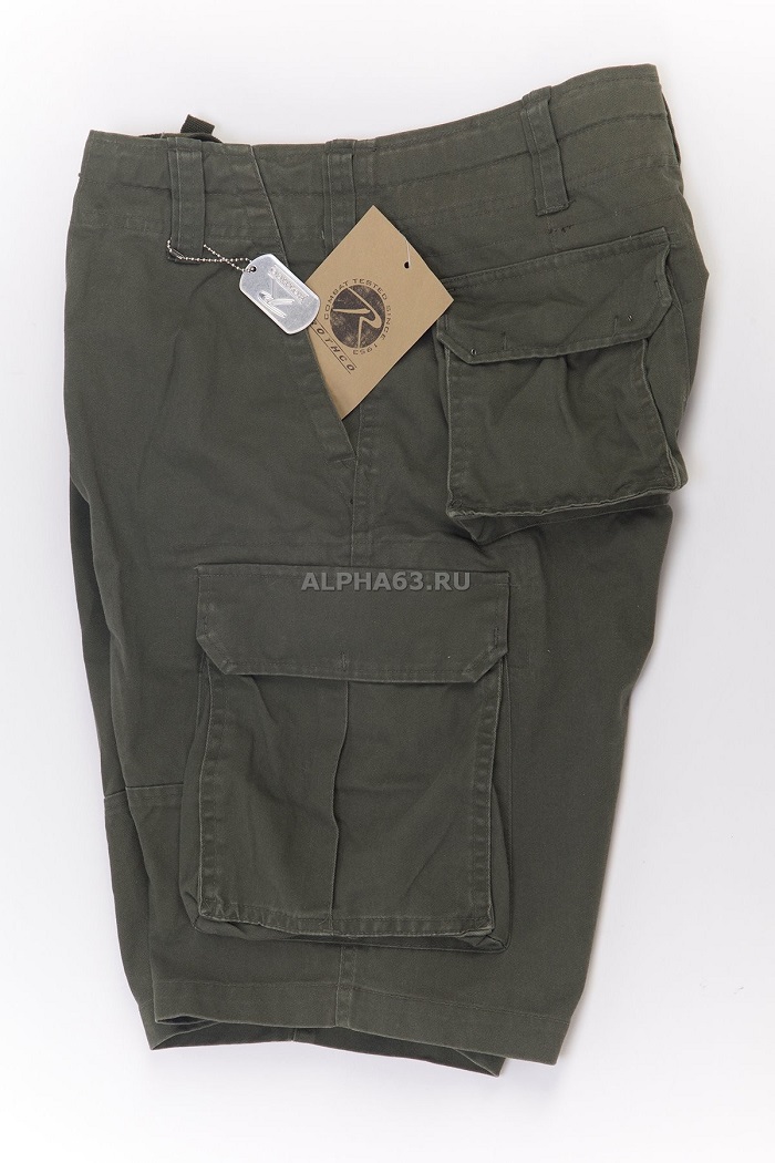  "Vintage Paratrooper Cargo shorts" olive drab