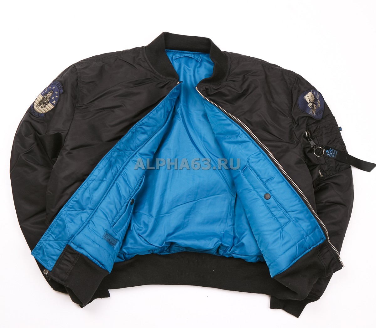  Flight Jacket -1 Top Gun Black