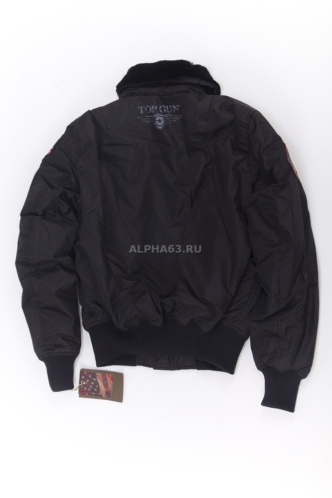  Flight Jacket B-15 With Pathes/Black