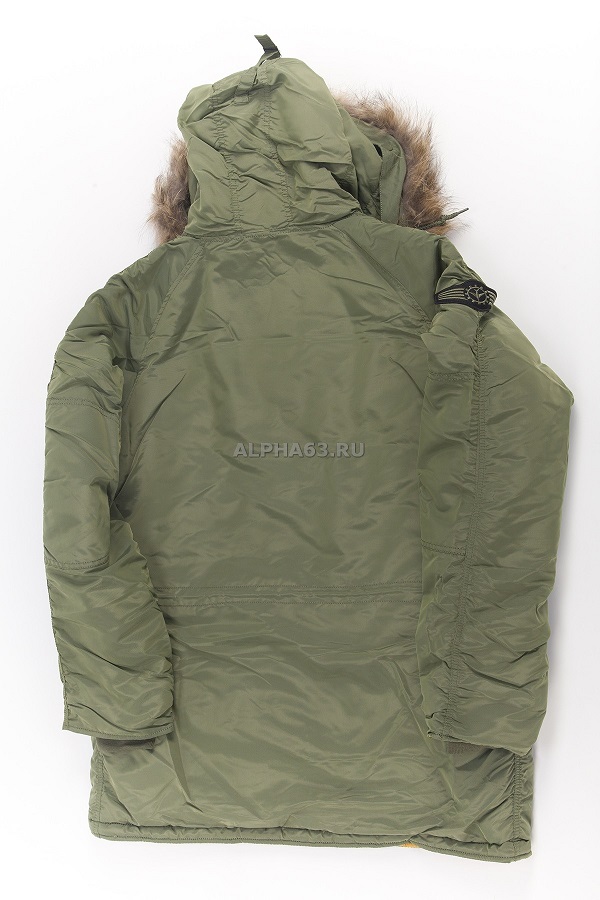  N-3B Inclement Sage Green Nat.Fur