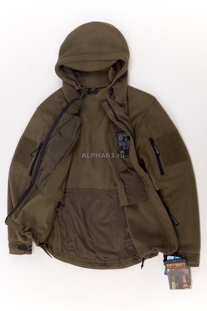  Heavy fleece jacket Patriot olive green