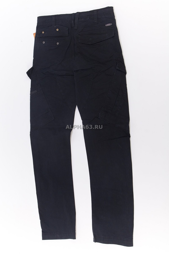  Adven Trouser slim fit Black