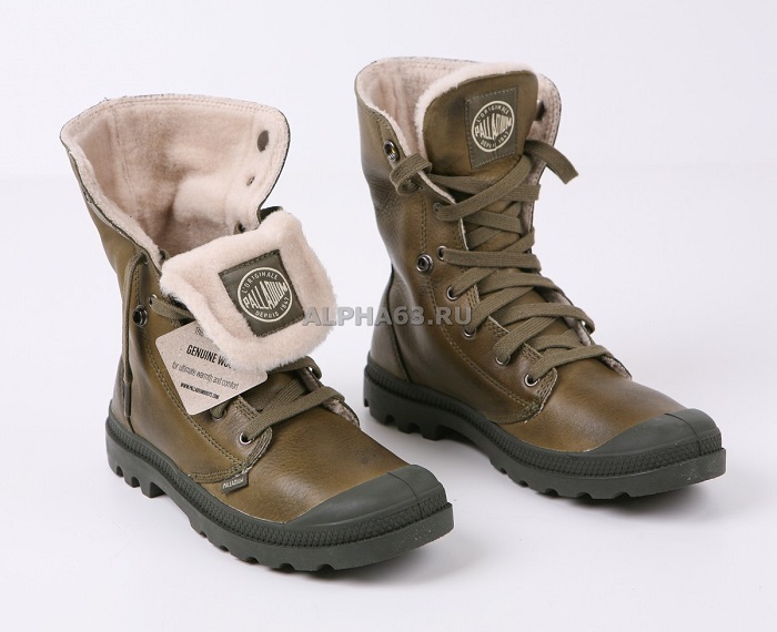   Baggy Leather S/Army Green