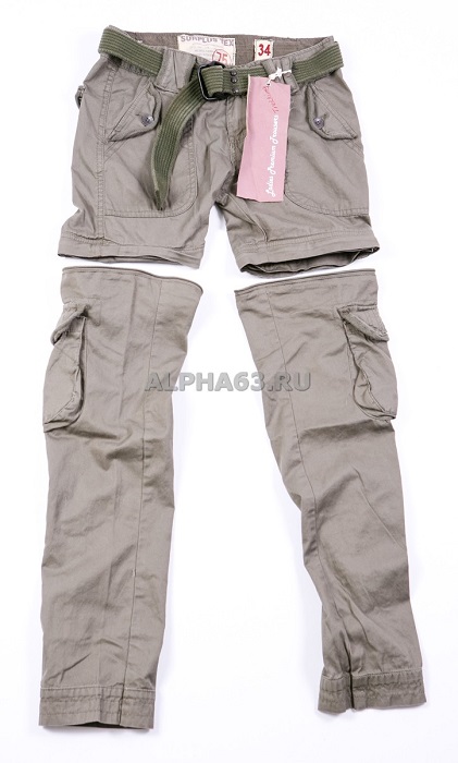   Ladies Trekking Premium Vintage Trousers Oliv