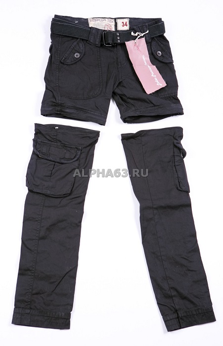   Ladies Trekking Premium Vintage Trousers Schwarz