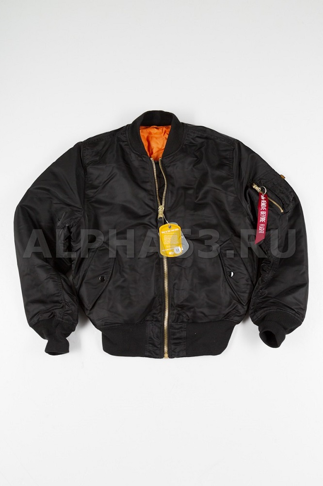  Flight Jacket -1 Black