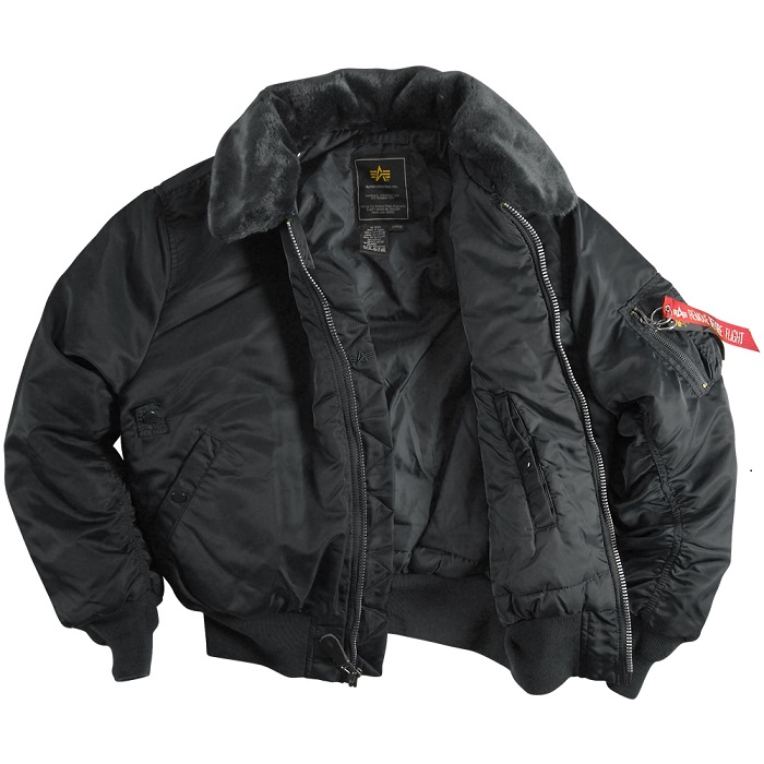  B-15 Flight Jacket Black