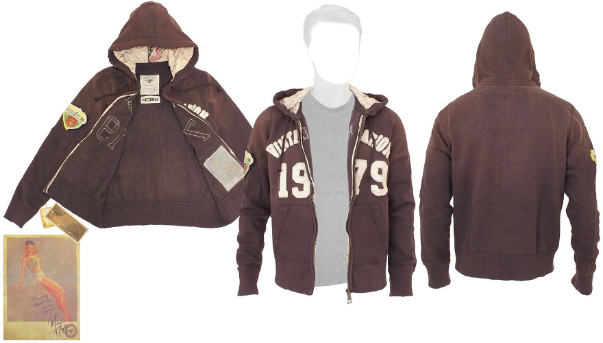  Top Gun Zip-Up Vintage Aviation Brown