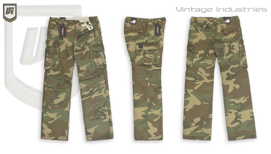  Vintage "Reef Pant"Woodland