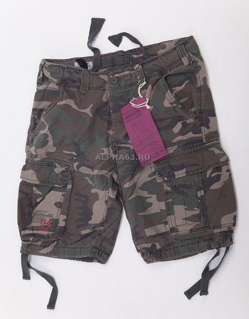  Airborne Vintage Shorts woodland