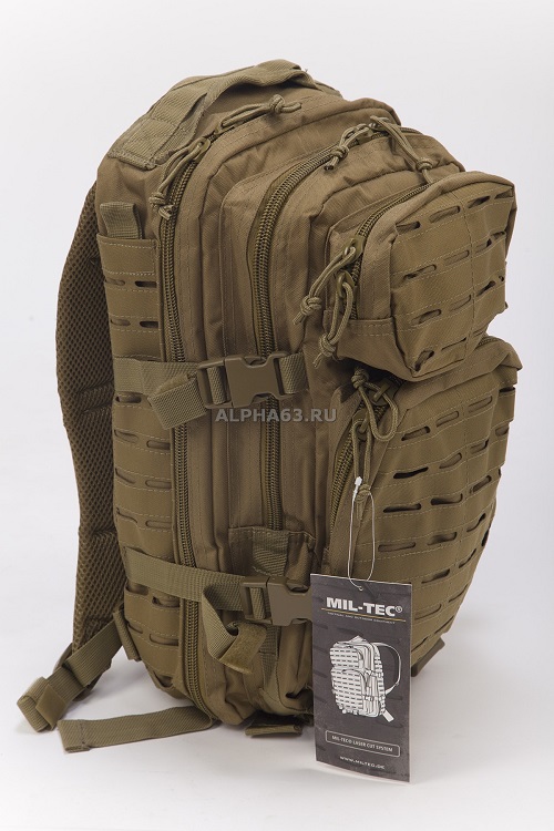  US ASSAULT PACK SM Laser Cut coyote