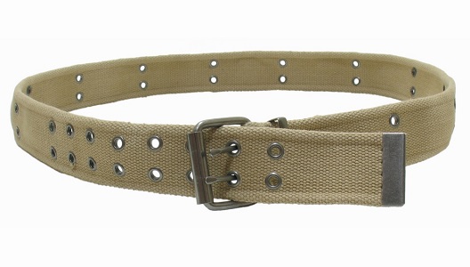  "Vintage military belt" khaki