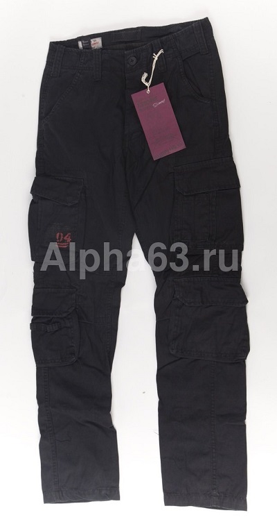  Airborne SLIMMY Trousers Schwarz