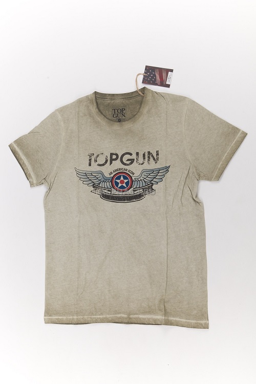 Top Gun Wings Logo olive