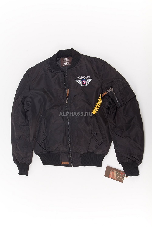  Flight Jacket -1 The Flying Legend Black