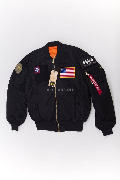  Flight Jacket -1 Flex Black