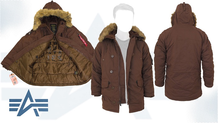  "Altitude Parka" hestnut