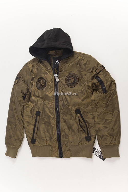  MA-1 Hooded Airborne/Olive Camo