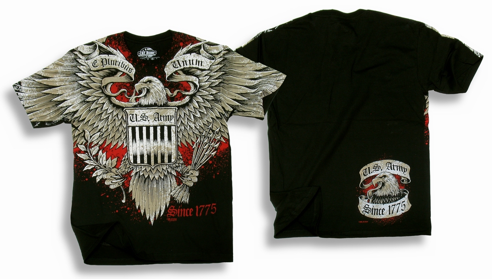  Army "E Pluribus Unum Eagle" Black