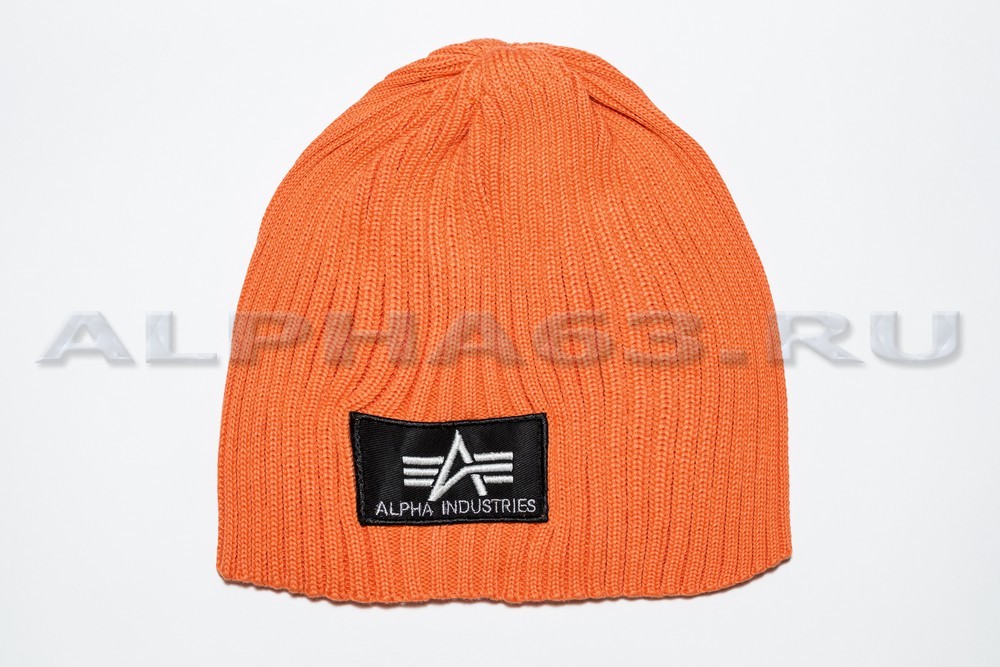  ''Heavy Rib Beanie'' Orange