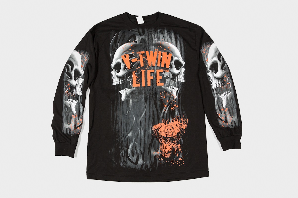  "V-TWIN LIFE" Black