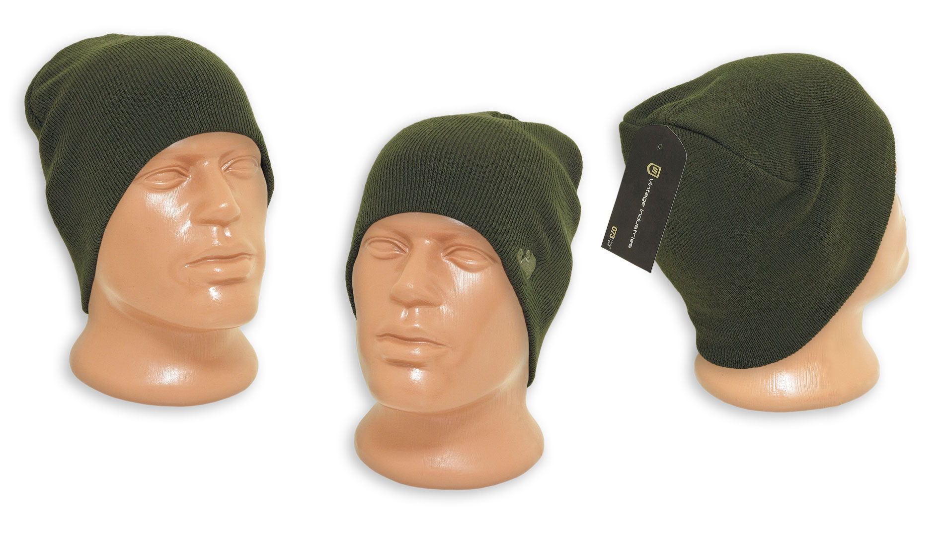  Triton Beanie Hat Olive