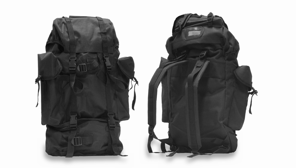  "Combat Rucksack" 65  Black Surplus