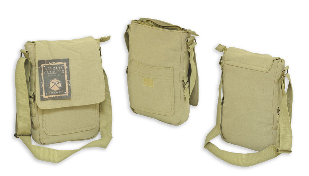  Military Tech Bag Khaki Rothco