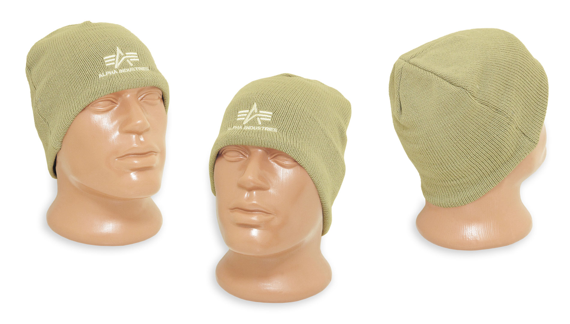  "Knit Cap" Khaki