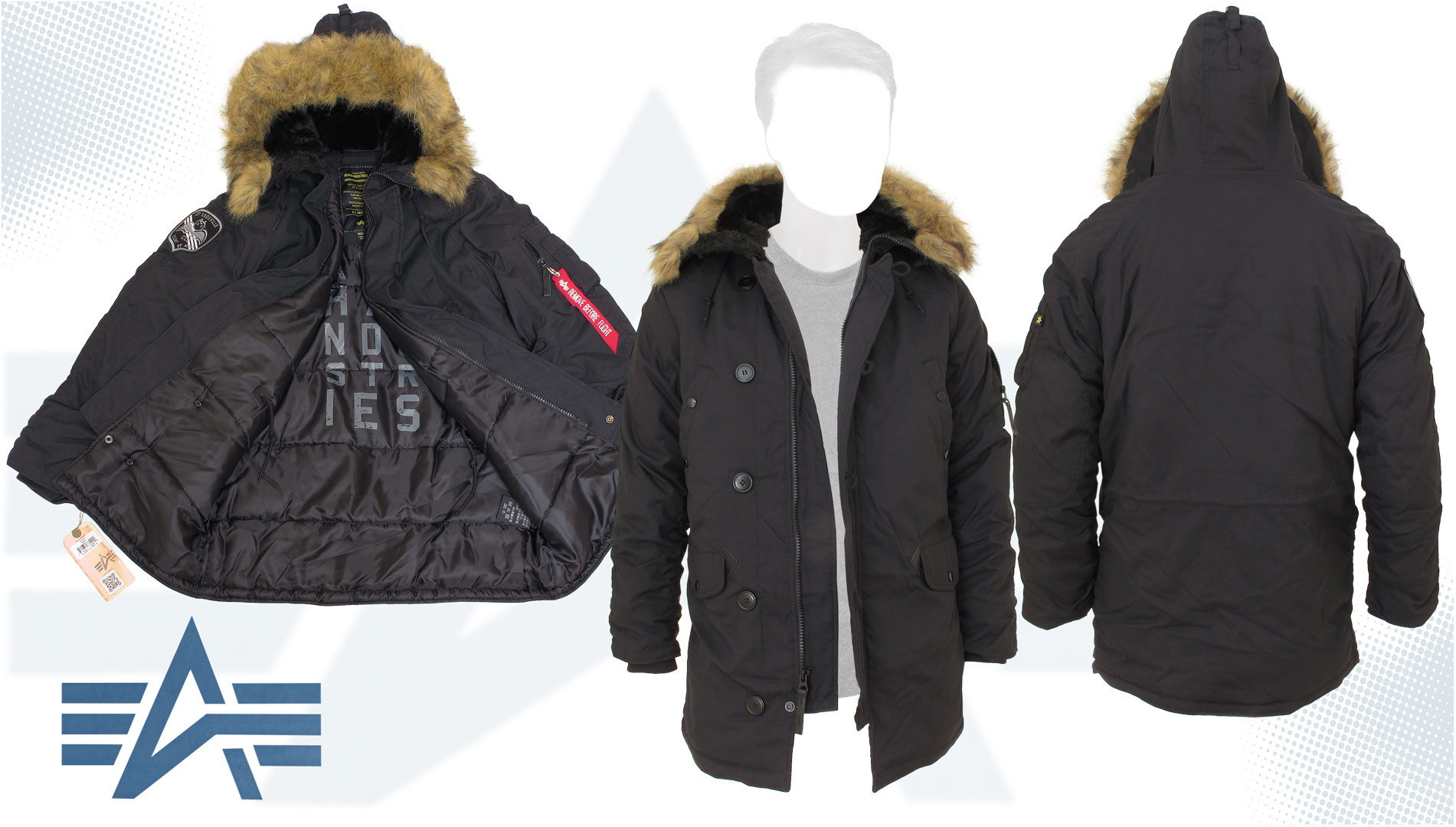  "Altitude Parka" Black