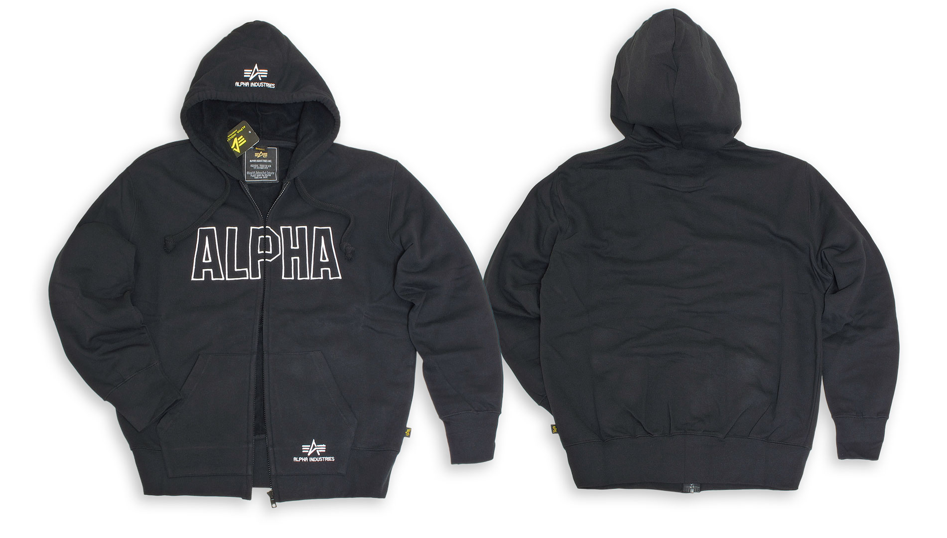 Track Hooded Jacket Black