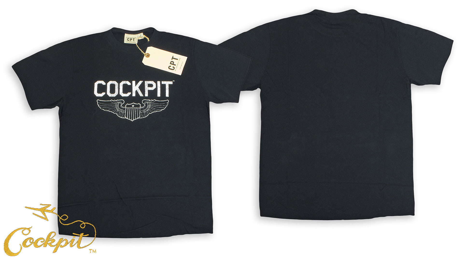  "Cockpit logo" Black Cockpit