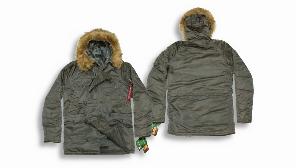  N-3B Parka Replica Gray