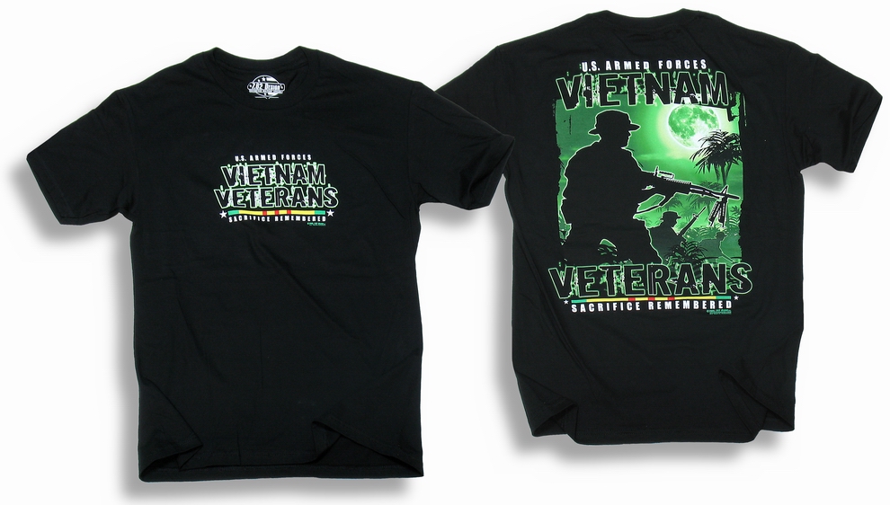  "Vietnam Veterans Remembered" Black 7,62 Design