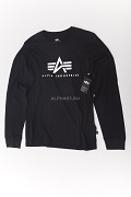  "Basic Logo"Long Sleeve black