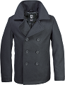  "Pea Coat" Black Brandit