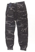  "Flat Cargo Joggers 505" grey camo