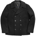  USN Pea Coat Black