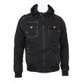  "Coated Zip Up Front Jacket" Black XRAY XMJ-8214B