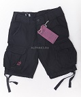  Airborne Vintage Shorts schwarz